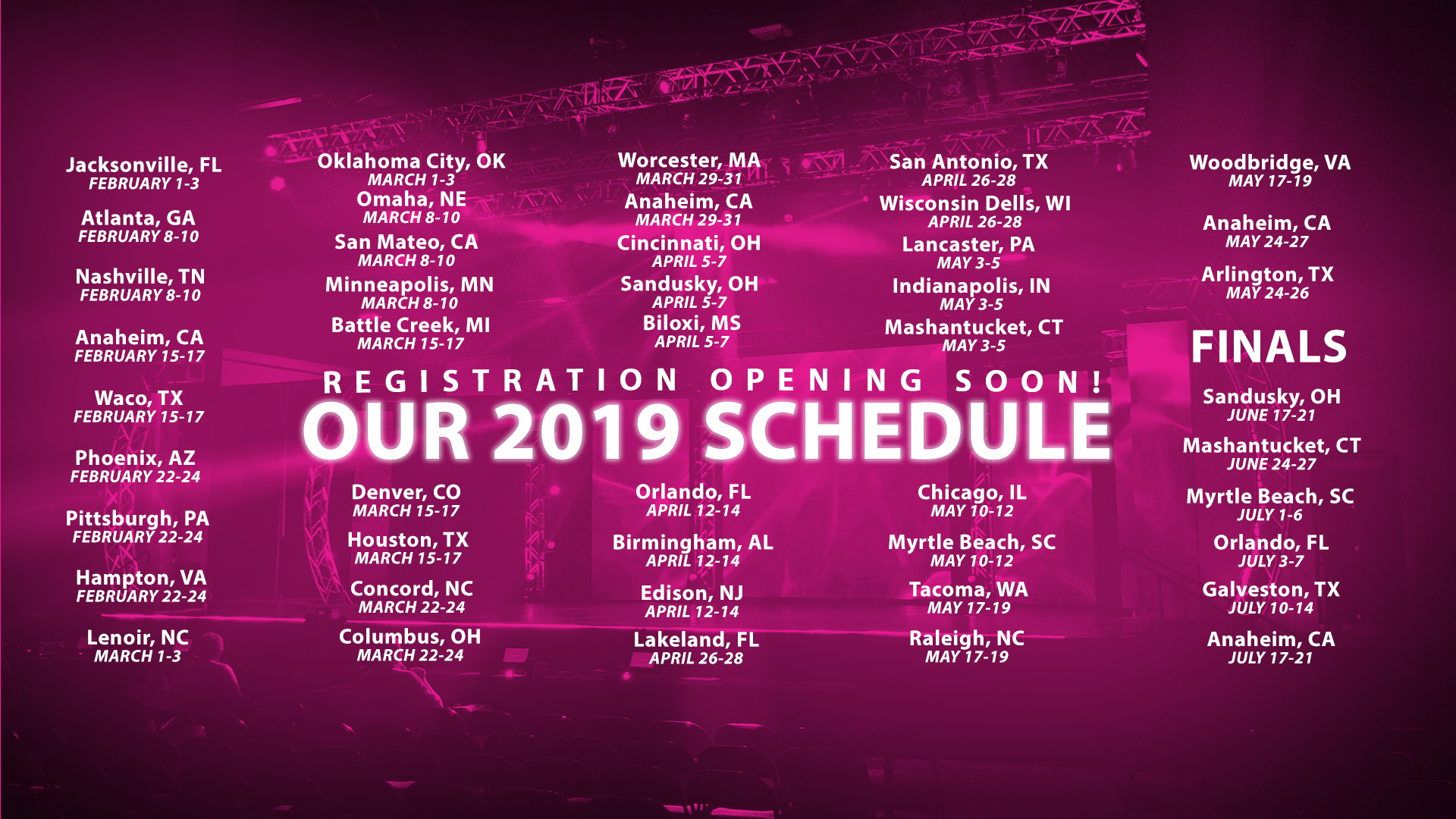 Showstopper National Finals LIVE! « Showstopper